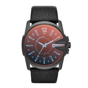 Diesel Master Chief DZ1657 Quartz 45mm Wristwatch In Black  - NWT